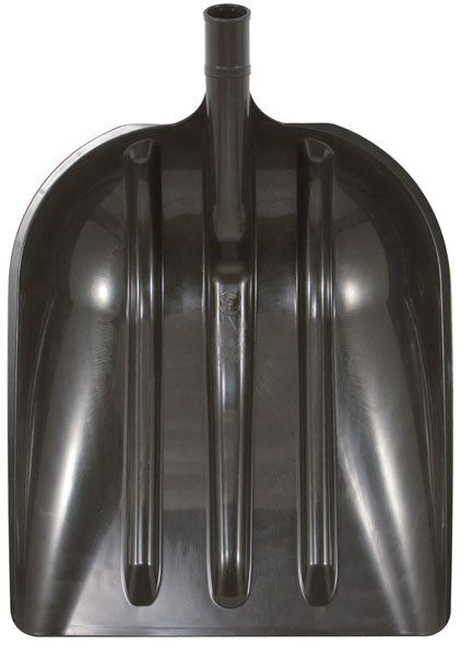 Лопата для уборки снега пластик. 400*470мм без черенка