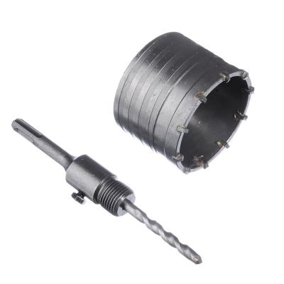 Коронка буровая (в сборе) 80мм, (шт.) (Ермак)