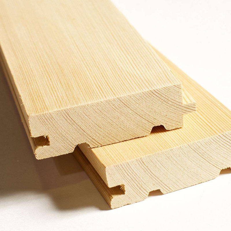 Шпунтованная доска 35х136х3000 мм, хвоя, сорт АВ, в упаковке