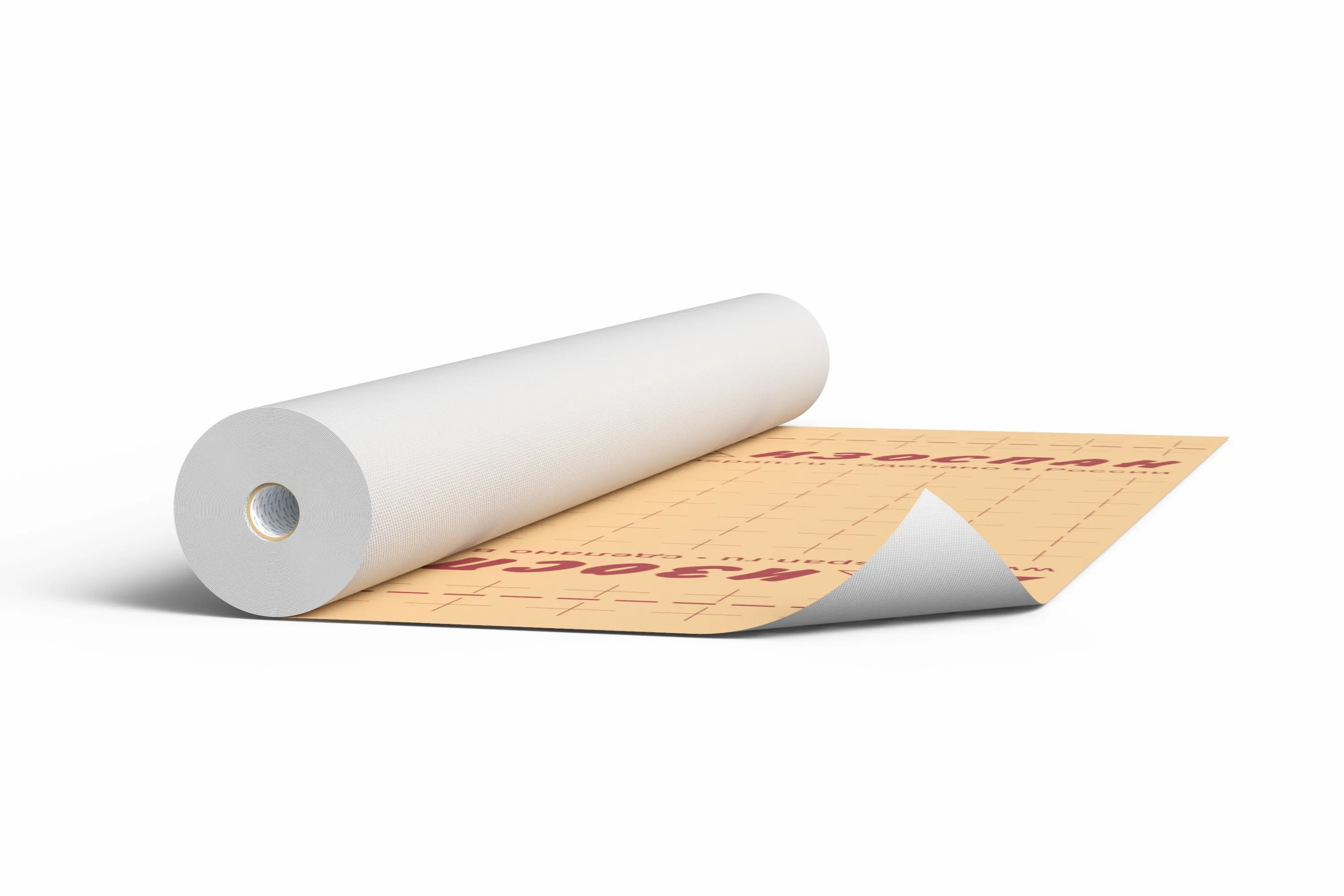 Изоспан АМ (70м²/шир:1,6м) 3-х слойная гидро-ветрозащитная мембрана (70м²/шир:1,6м)