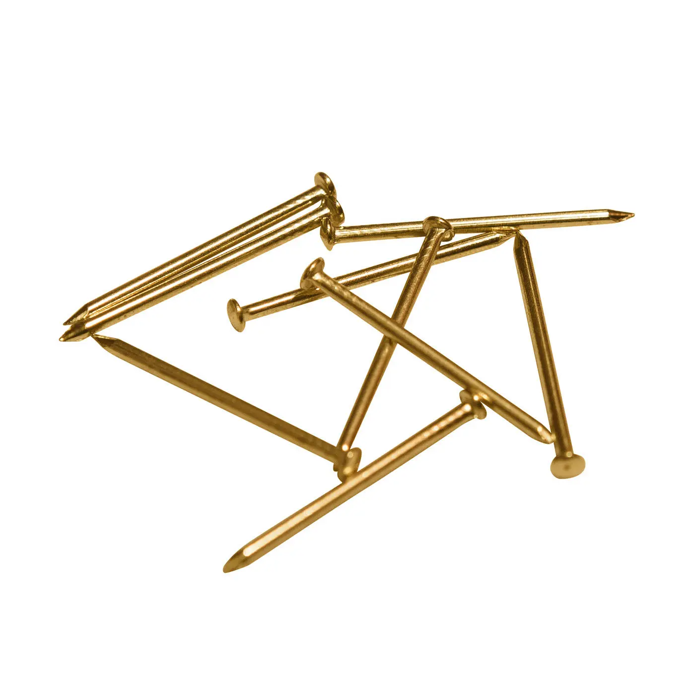 Гвозди финишные 1,2х30 латунь