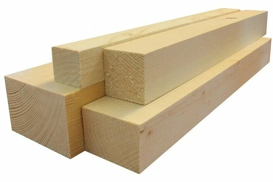 Брус 100х150х6000 мм, хвоя, сорт 1 (ТУ)