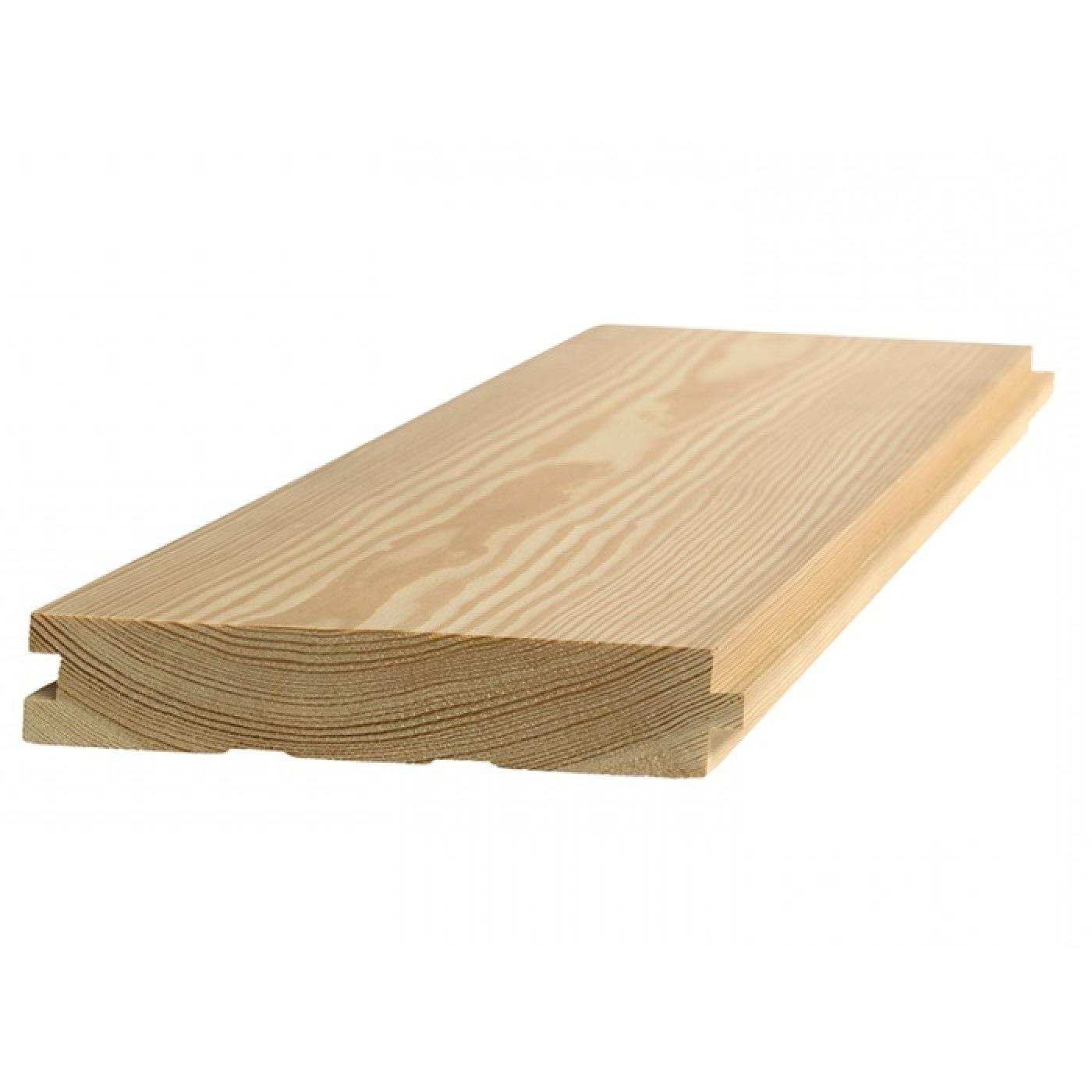 Шпунтованная доска 27х136х3000 мм, хвоя, сорт АВ