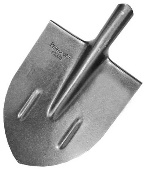 Лопата копальная, остроконечная, рессорная сталь (шт.)