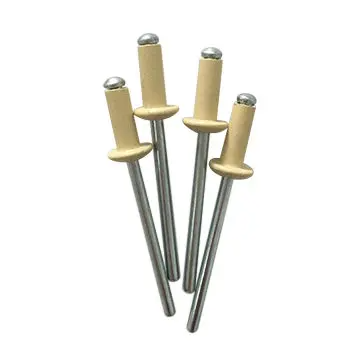 Заклепка алюм/сталь 4,0х10 RAL (1015) светл.слон.кость (1шт.)