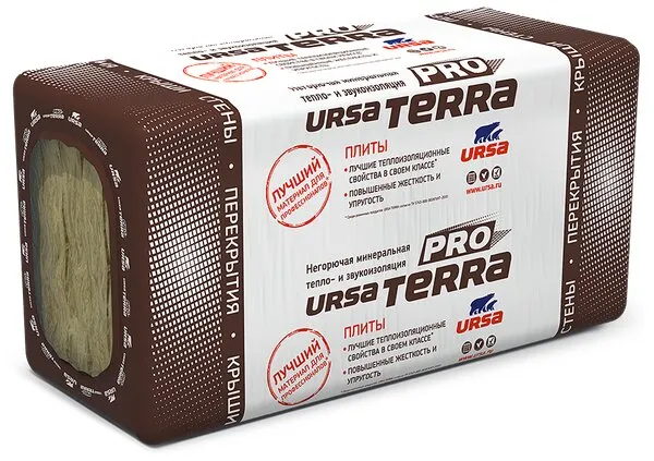 Плита Урса TERRA 34PN PRO (1000*610*50) (0,244м3 /4,88м2) уп.