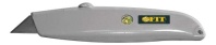 Нож для напольных покрытий серый металлический корпус (Fit) от магазина ЮТВУД "Корпорация Леса"