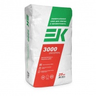 Универсальный клей для плитки ЕК 3000 /25 кг/ (мешок)