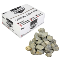 Камни для бани Кварцит (20 кг, коробка, колотый) от магазина ЮТВУД "Корпорация Леса"